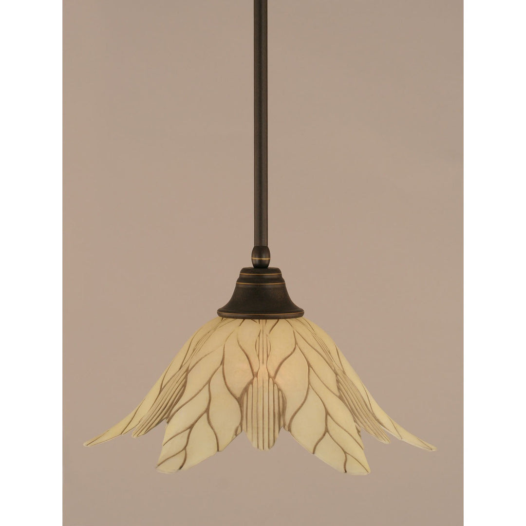 Toltec Stem 26-dg-102 Pendant Light - Dark Granite