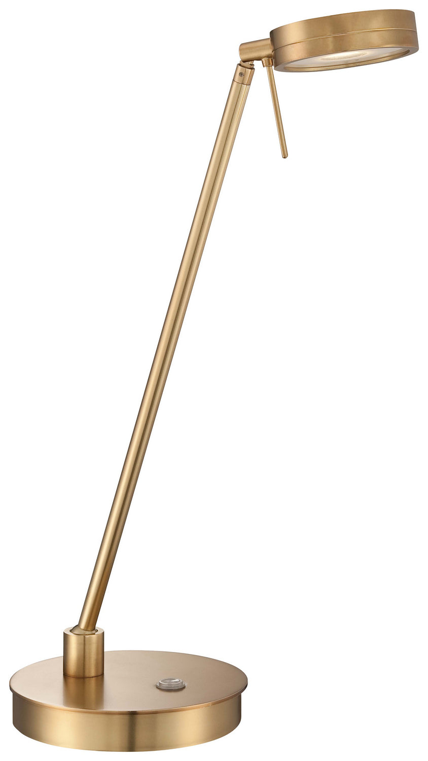 George Kovacs Lighting P4306-248 George's Reading Room Led Table Lamp Lamp Gold, Champ, Gld Leaf