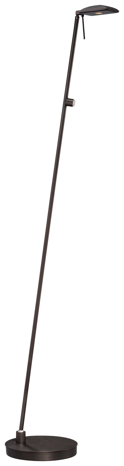 George Kovacs Lighting P4324-647 George's Reading Room Led Floor Lamp Lamp Bronze / Dark