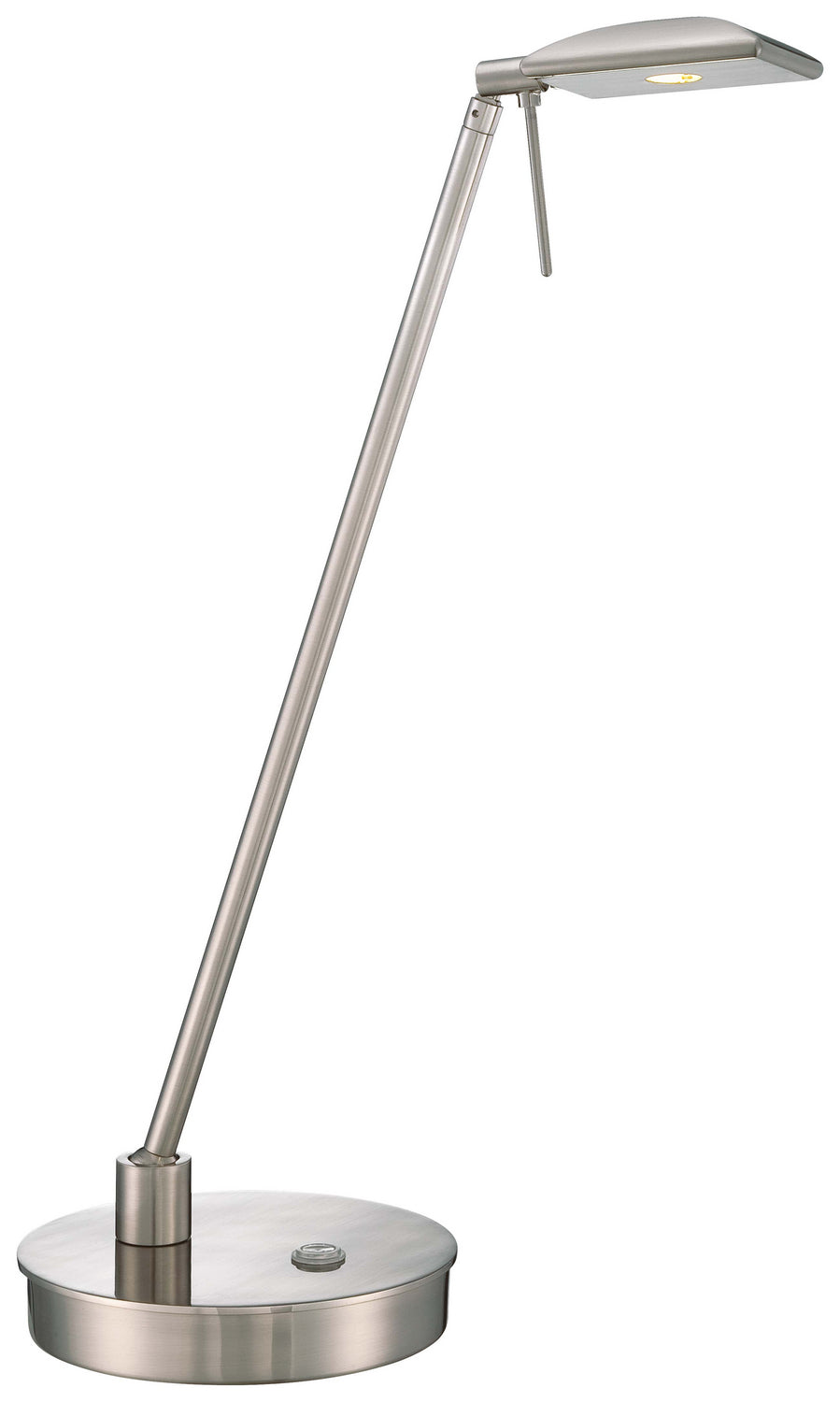 George Kovacs Lighting P4326-084 George's Reading Room Led Table Lamp Lamp Pewter, Nickel, Silver