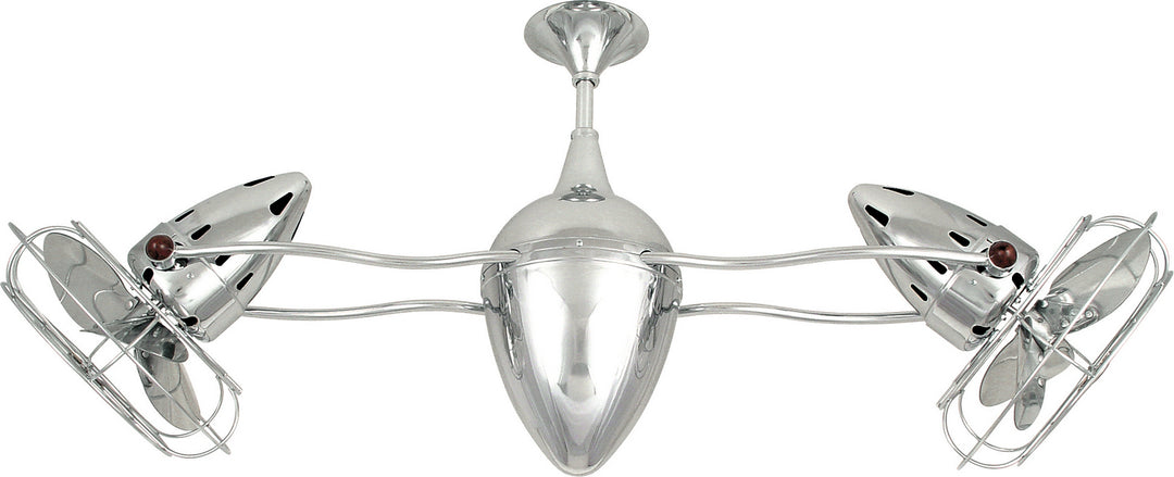 Matthews Fan Company Ar Ruthiane AR-CR-MTL Ceiling Fan 13 - Polished Chrome, Polished Chrome/