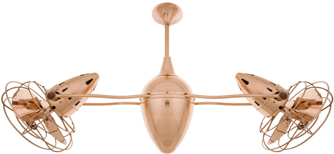 Matthews Fan Company Ar Ruthiane AR-CP-MTL Ceiling Fan 13 - Polished Copper, Polished Copper/