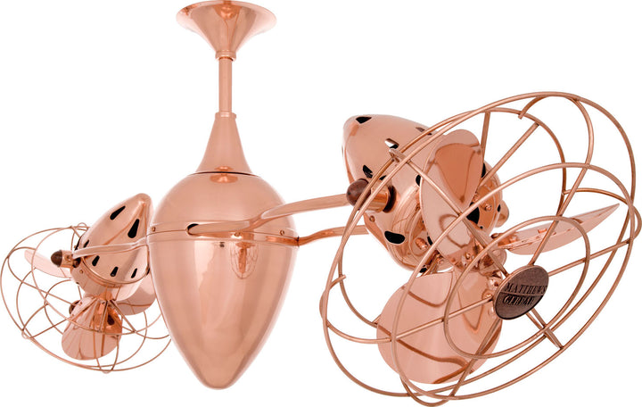 Matthews Fan Company Ar Ruthiane AR-CP-MTL Ceiling Fan 13 - Polished Copper, Polished Copper/