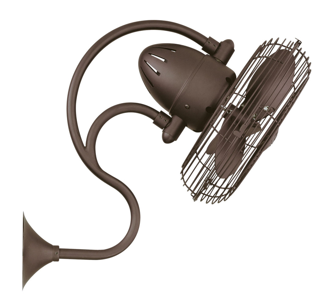 Matthews Fan Company Melody ME-TB Ceiling Fan 13 - Textured Bronze, Textured Bronze/