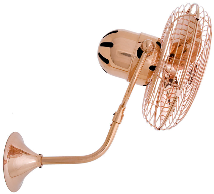 Matthews Fan Company Michelle Parede MP-CP-MTL Ceiling Fan 13 - Polished Copper, Polished Copper/