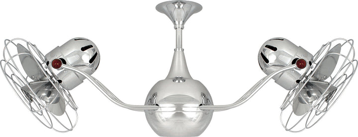 Matthews Fan Company Vent-Bettina VB-CR-MTL Ceiling Fan 13 - Polished Chrome, Polished Chrome/