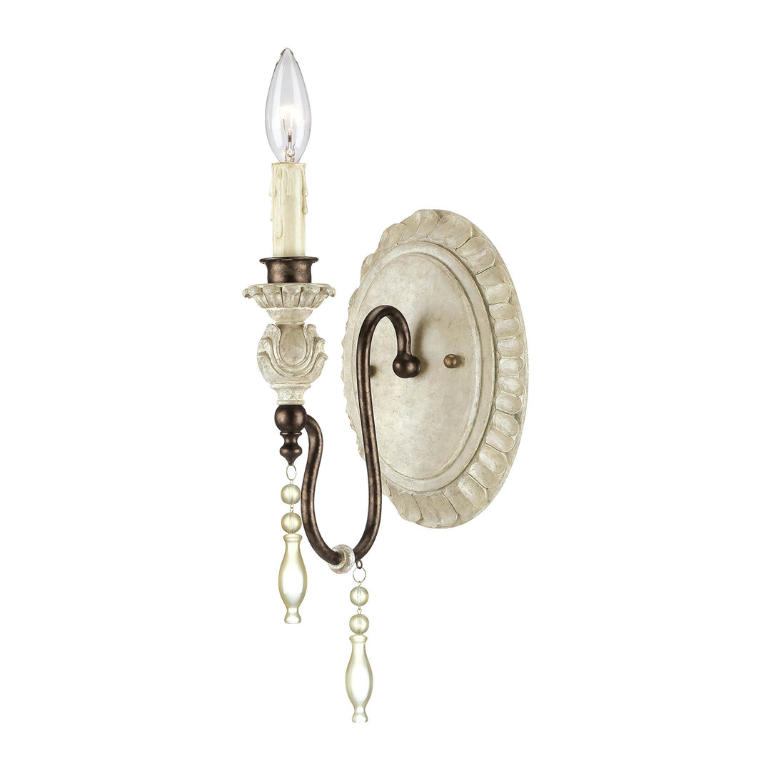 Millennium Denise 7301-AW/BZ Wall Light - Antique White/Bronze