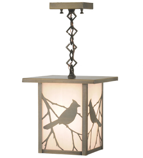 Meyda Tiffany Lighting 43378 Hyde Park One Light Mini Pendant Outdoor Bronze / Dark