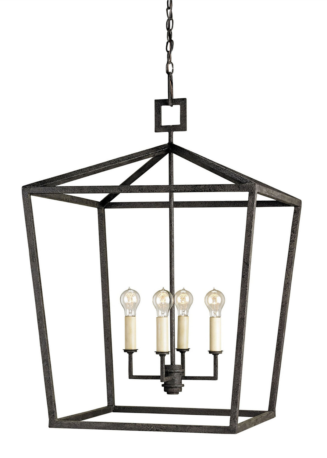 Currey and Company Denison 9872 Pendant Light - Molé Black