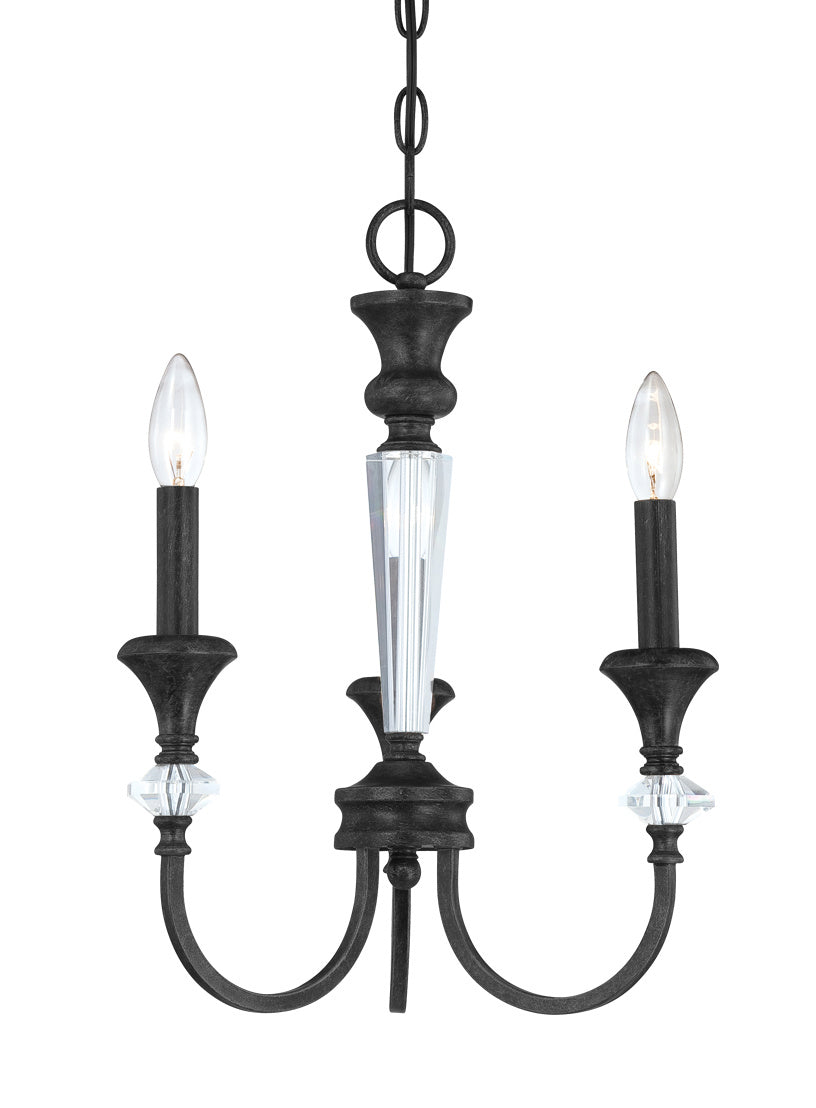 Craftmade Boulevard 26733-MBS Chandelier Light - Mocha Bronze/Silver