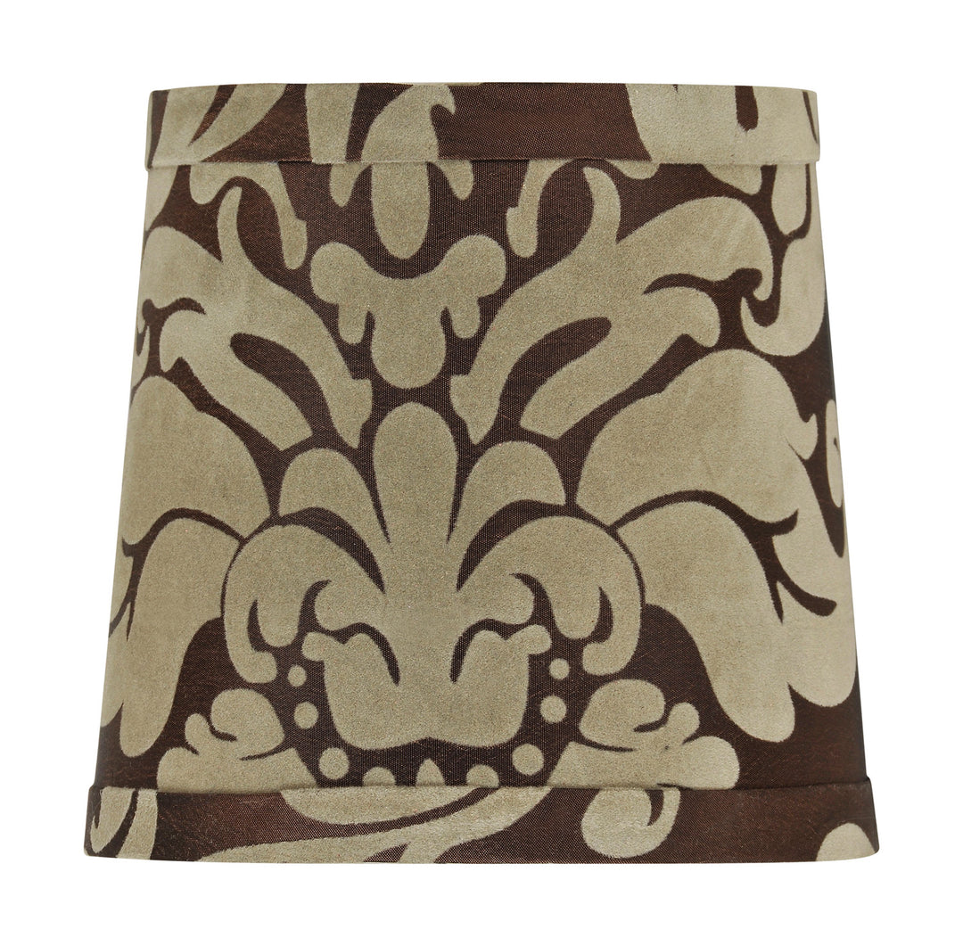 Craftmade Lighting SH53-5  Shades Lamp Shade Brown Damask