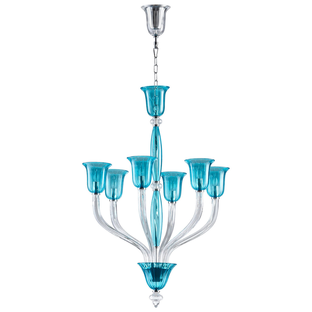 Cyan Design Vetrai 05390 Chandelier Light - Chrome