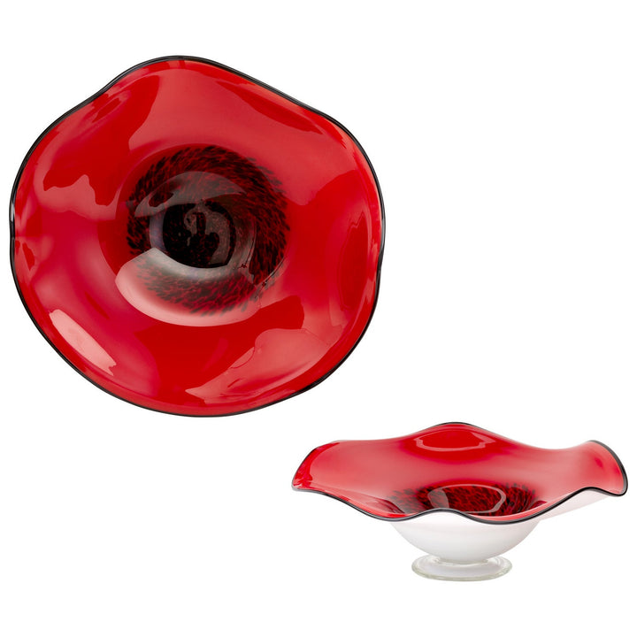 Cyan 04491 Bowls & Plates - Red