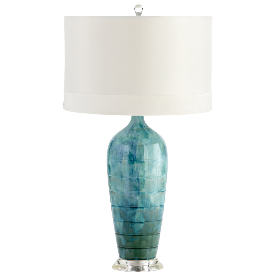 Cyan 05212 Table Lamps - Blue Glaze