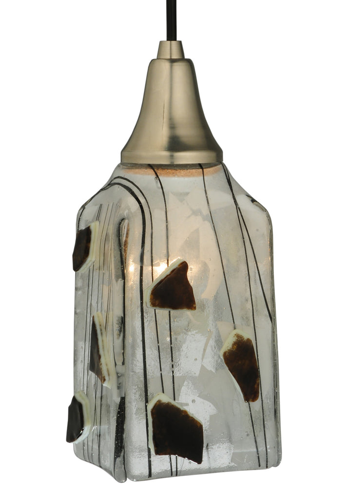 Meyda Tiffany Metro Fusion 122304 Pendant Light - Brushed Nickel