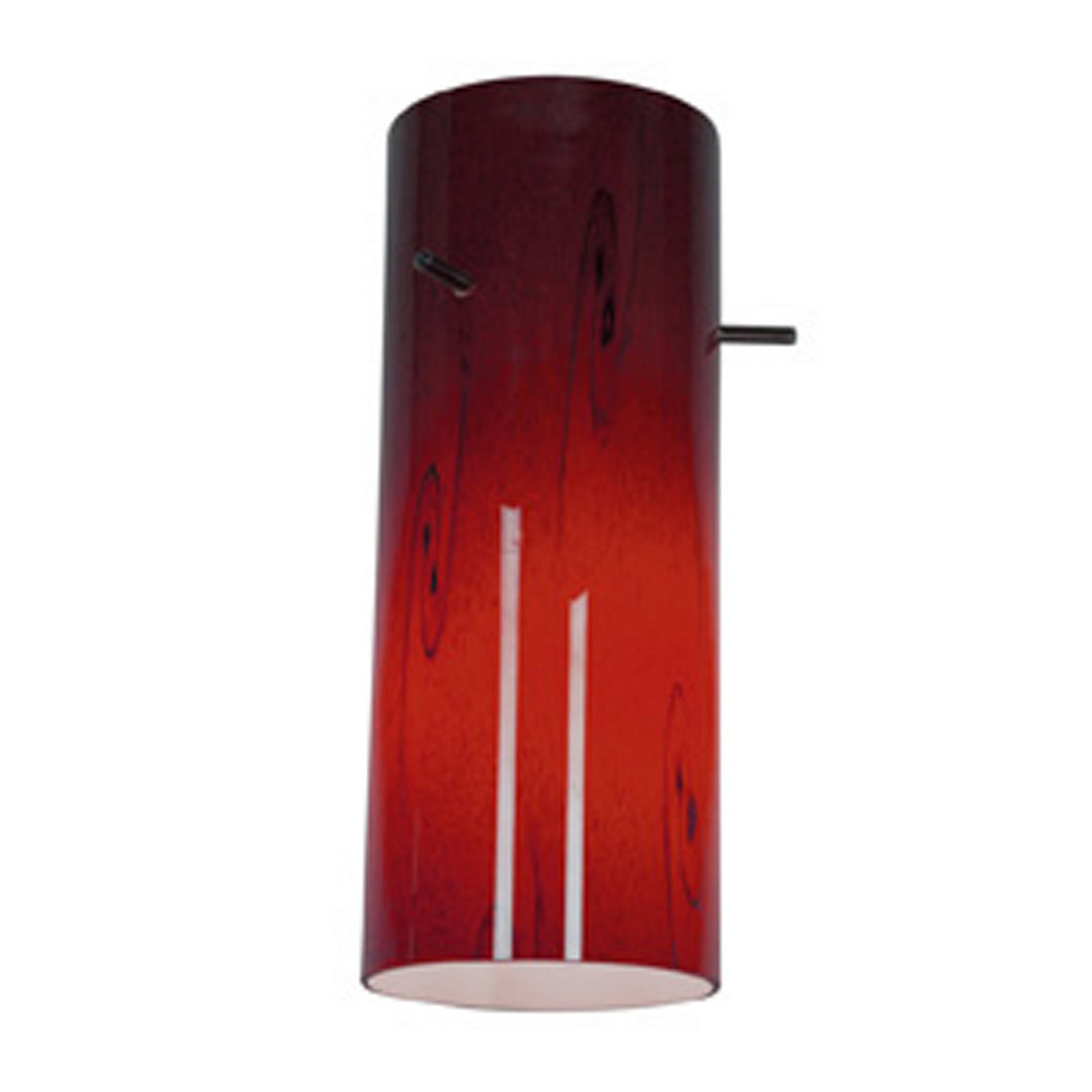 Access Lighting 23130-RUSKY Cylinder Pendant Glass Shade Lamp Shade Multicolored