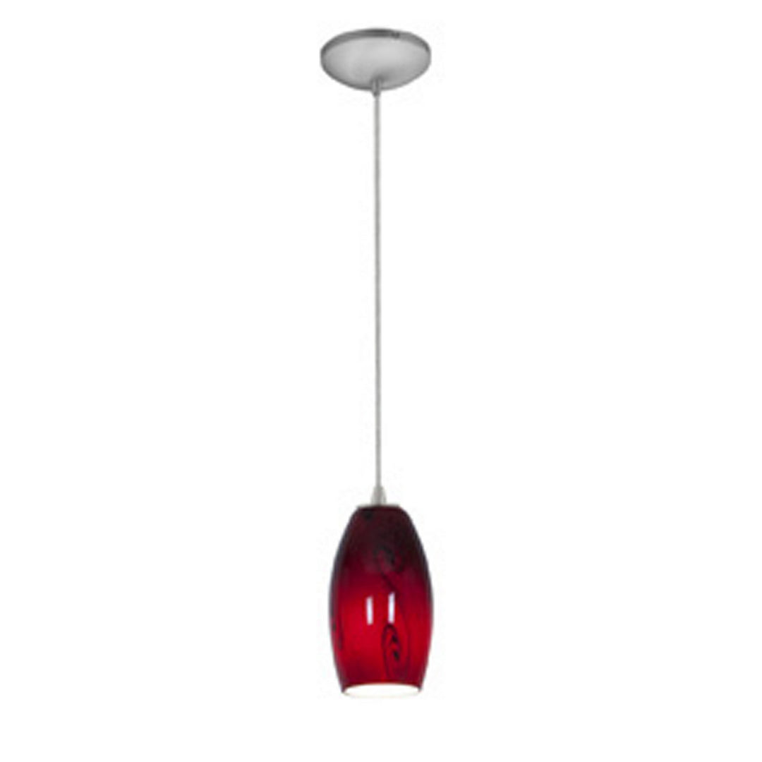 Access Merlot 28011-1C-BS/RUSKY Pendant Light - Brushed Steel