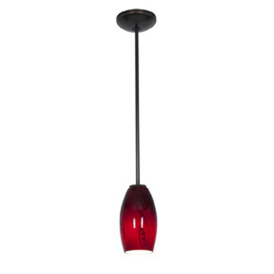 Access Merlot 28011-1R-ORB/RUSKY Pendant Light - Oil Rubbed Bronze