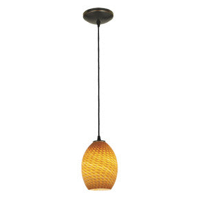 Access Brandy FireBird 28023-1C-ORB/AMBFB Pendant Light - Oil Rubbed Bronze