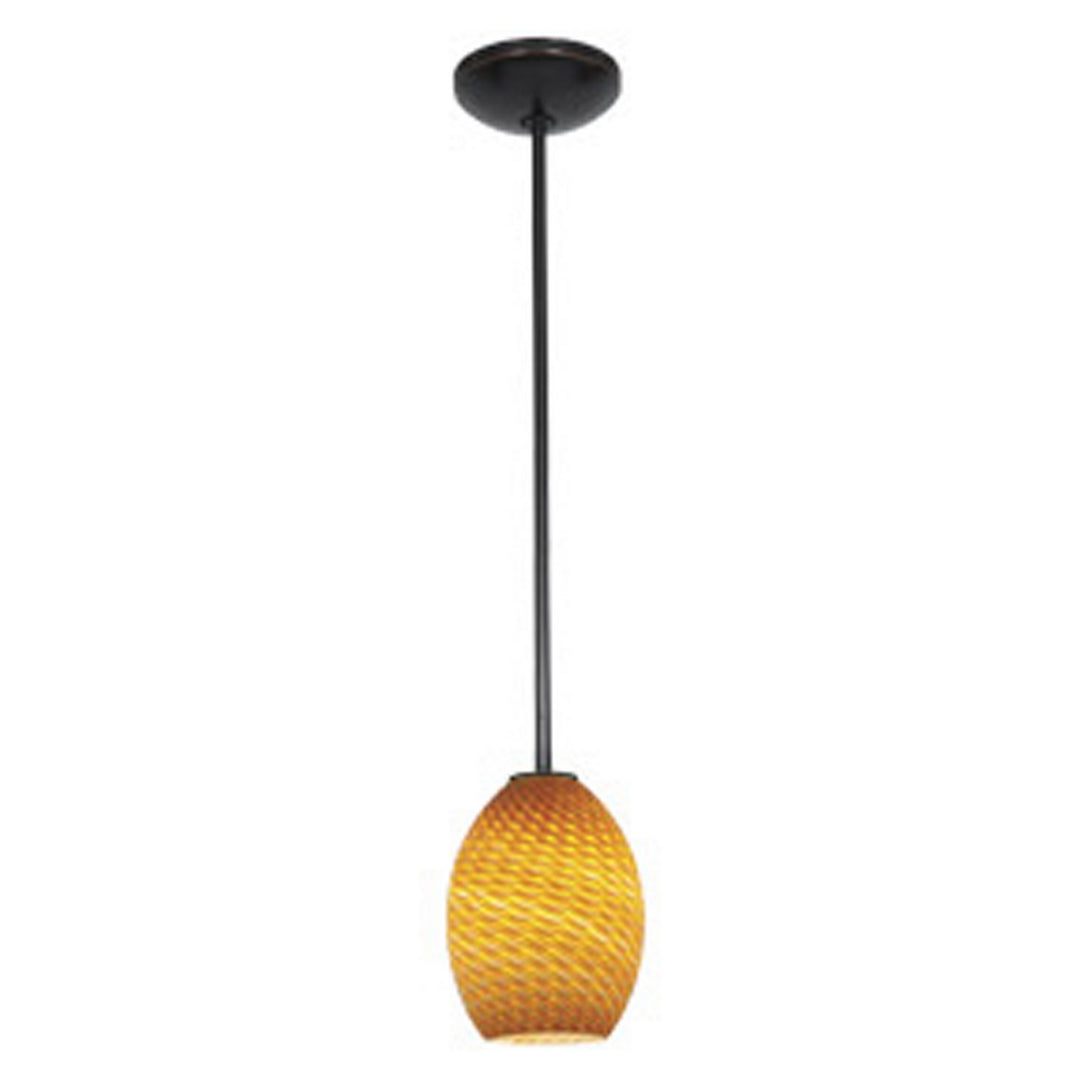 Access Brandy FireBird 28023-1R-ORB/AMBFB Pendant Light - Oil Rubbed Bronze