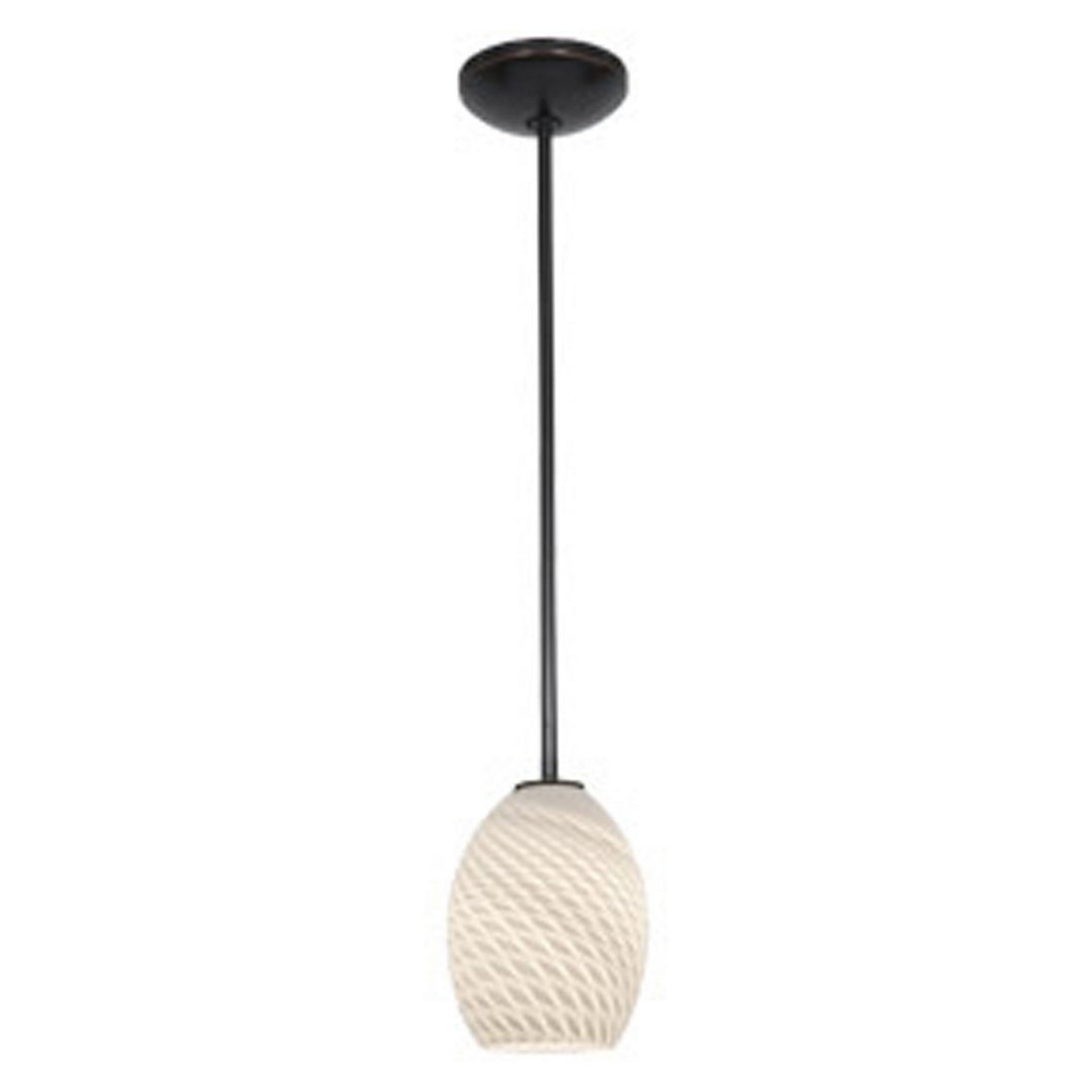 Access Brandy FireBird 28023-1R-ORB/WHTFB Pendant Light - Oil Rubbed Bronze