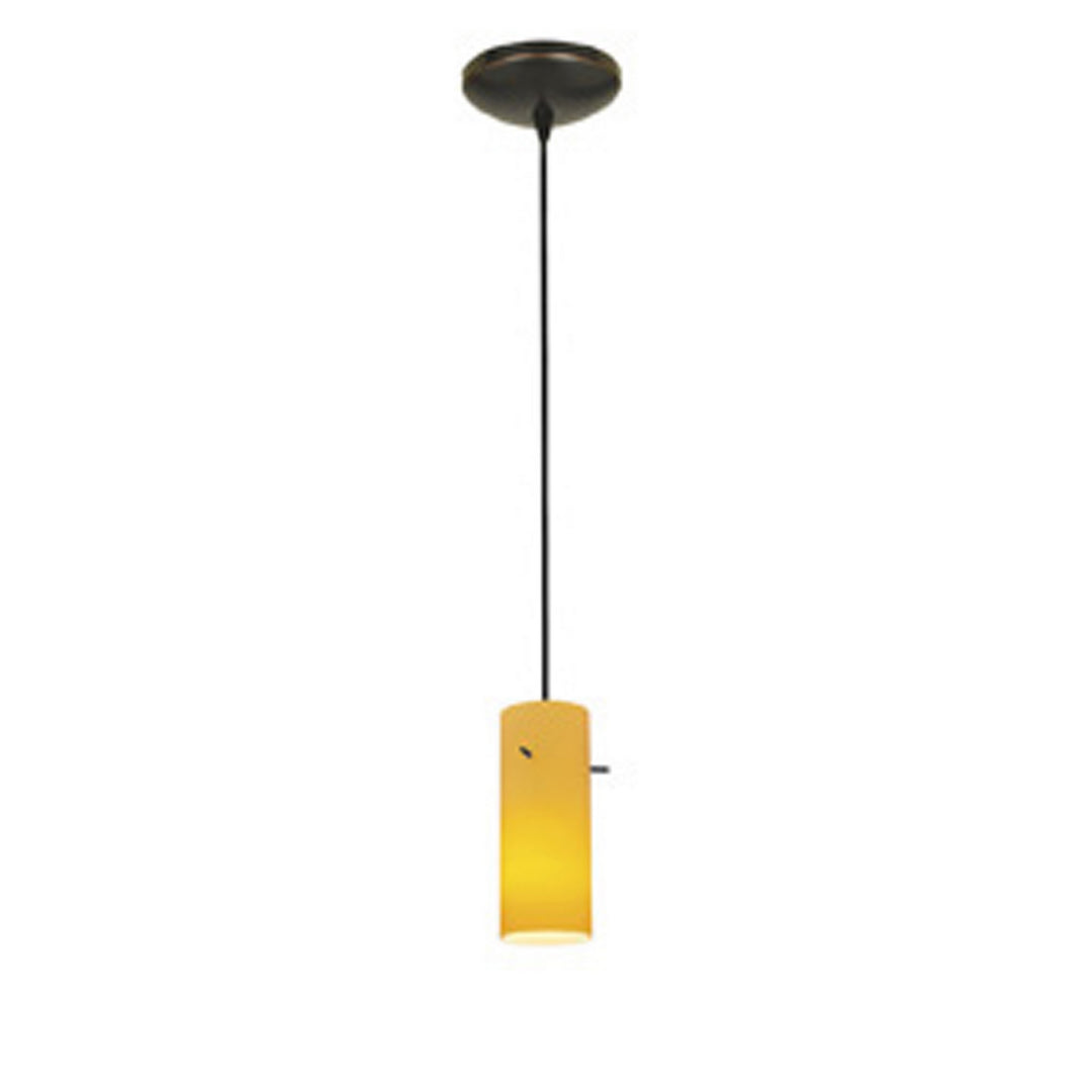 Access Cylinder 28030-1C-ORB/AMB Pendant Light - Oil Rubbed Bronze