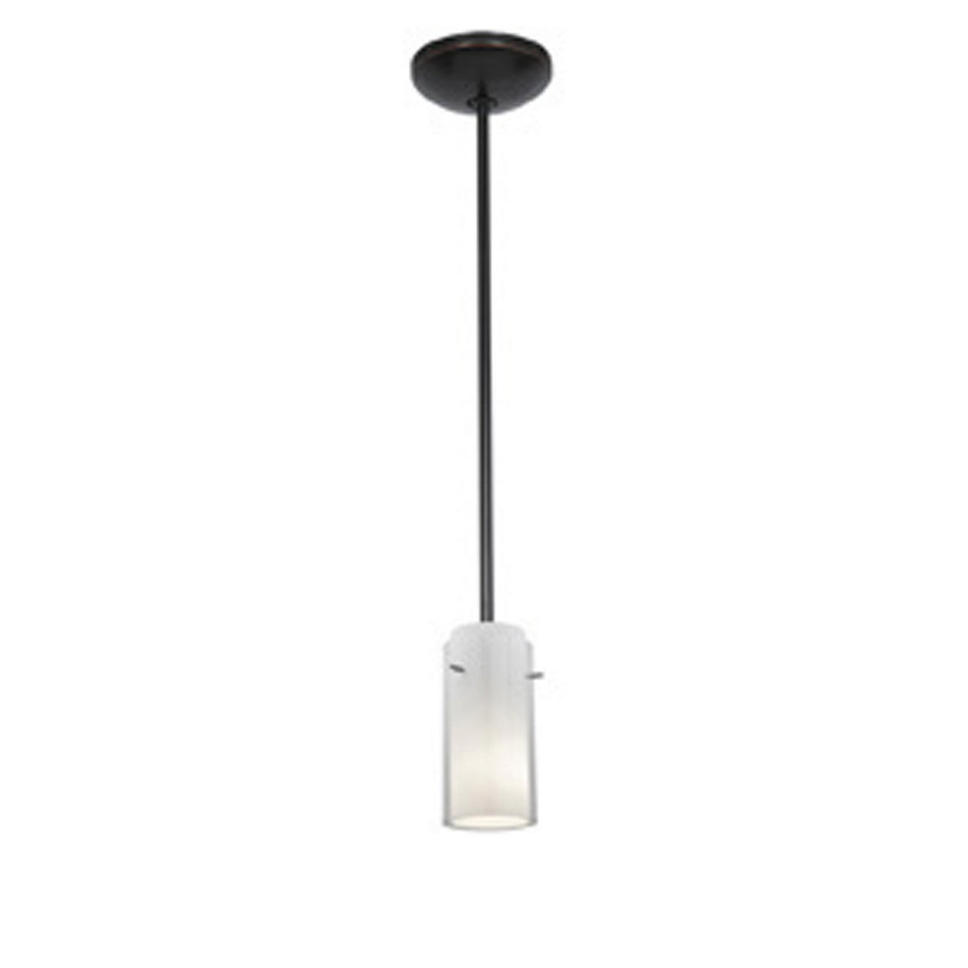 Access Glass'n Glass Cylinder 28033-1R-ORB/CLOP Pendant Light - Oil Rubbed Bronze