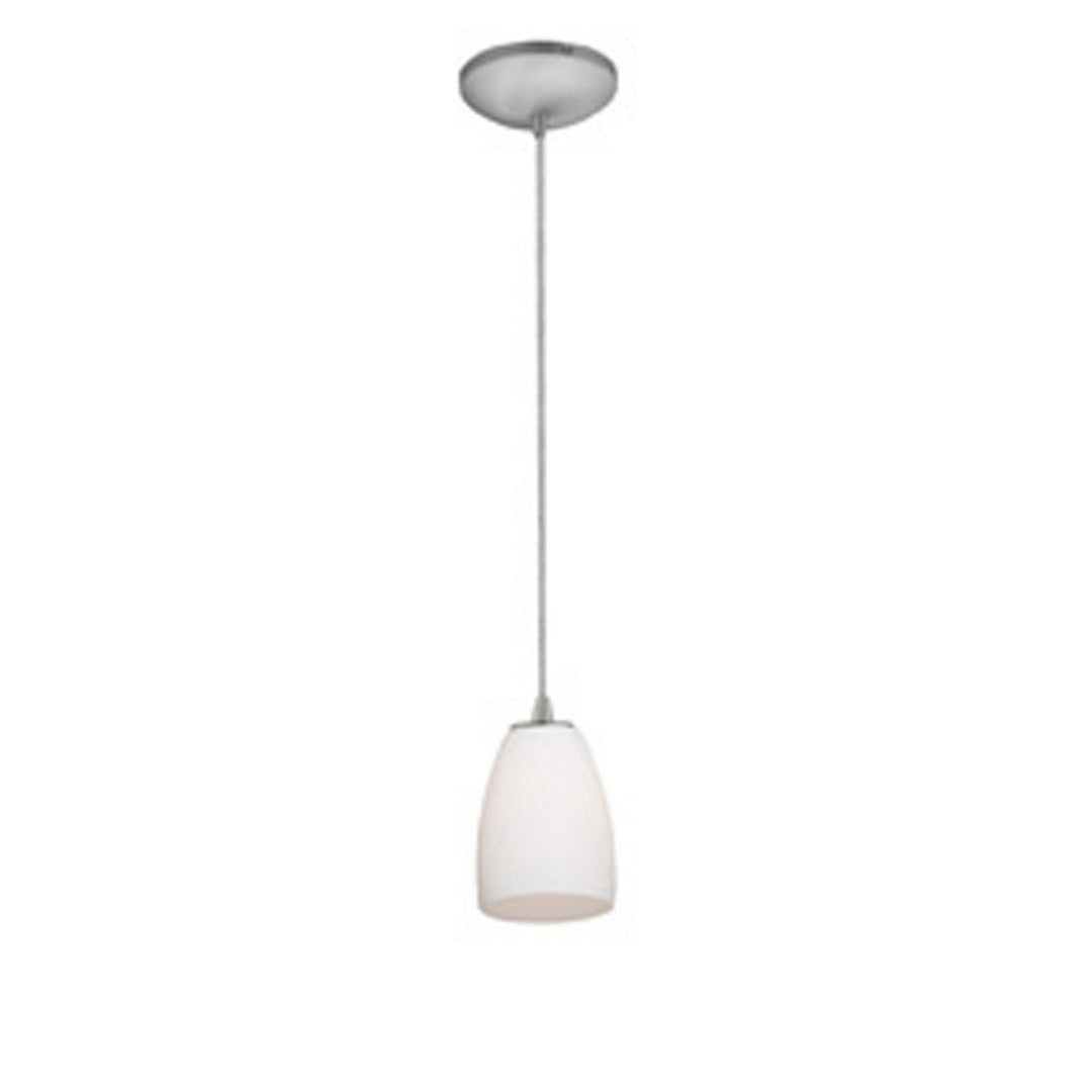 Access Sherry 28069-1C-BS/OPL Pendant Light - Brushed Steel