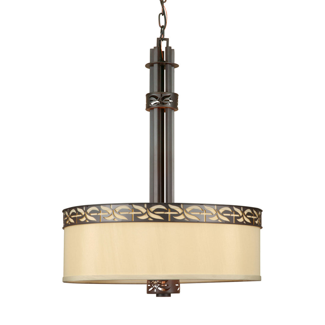 Forte 2634-04-32 Pendant Light - Antique Bronze
