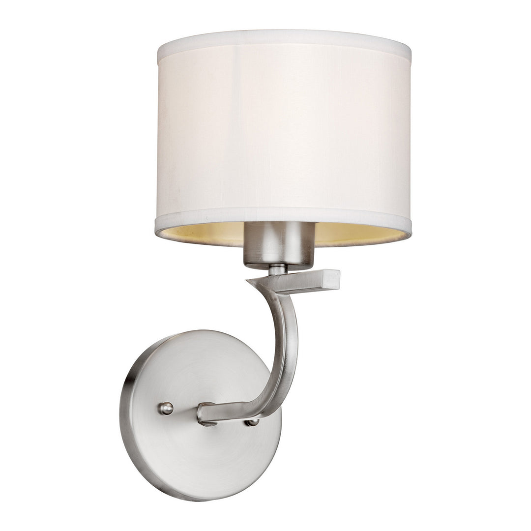 Forte 2562-01-55 Wall Light - Brushed Nickel