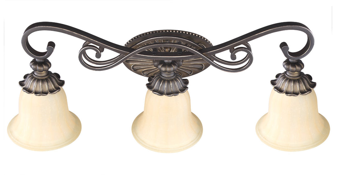 Revolution Harlequin BL993FB-CP Bath Vanity Light - Flemish Bronze