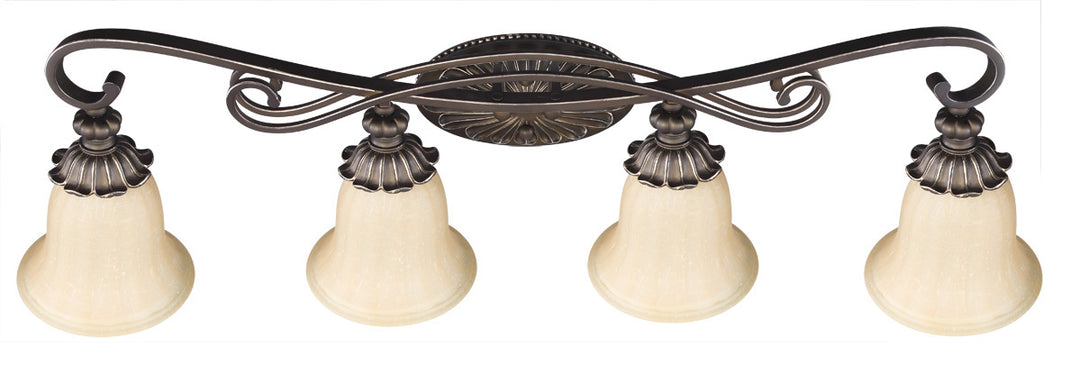 Revolution Harlequin BL994FB-CP Bath Vanity Light - Flemish Bronze