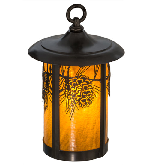 Meyda Tiffany Lighting 43878 Fulton One Light Pendant Outdoor Bronze / Dark