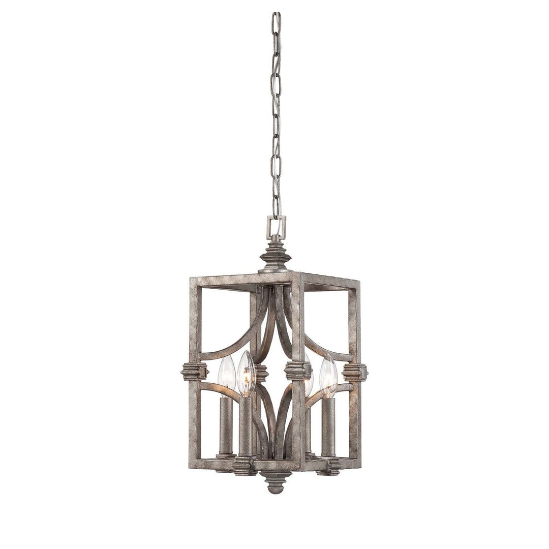 Savoy House Structure 3-4302-4-242 Pendant Light - Aged Steel