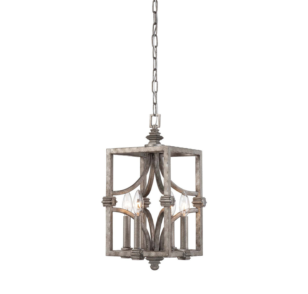 Savoy House Structure 3-4302-4-242 Pendant Light - Aged Steel
