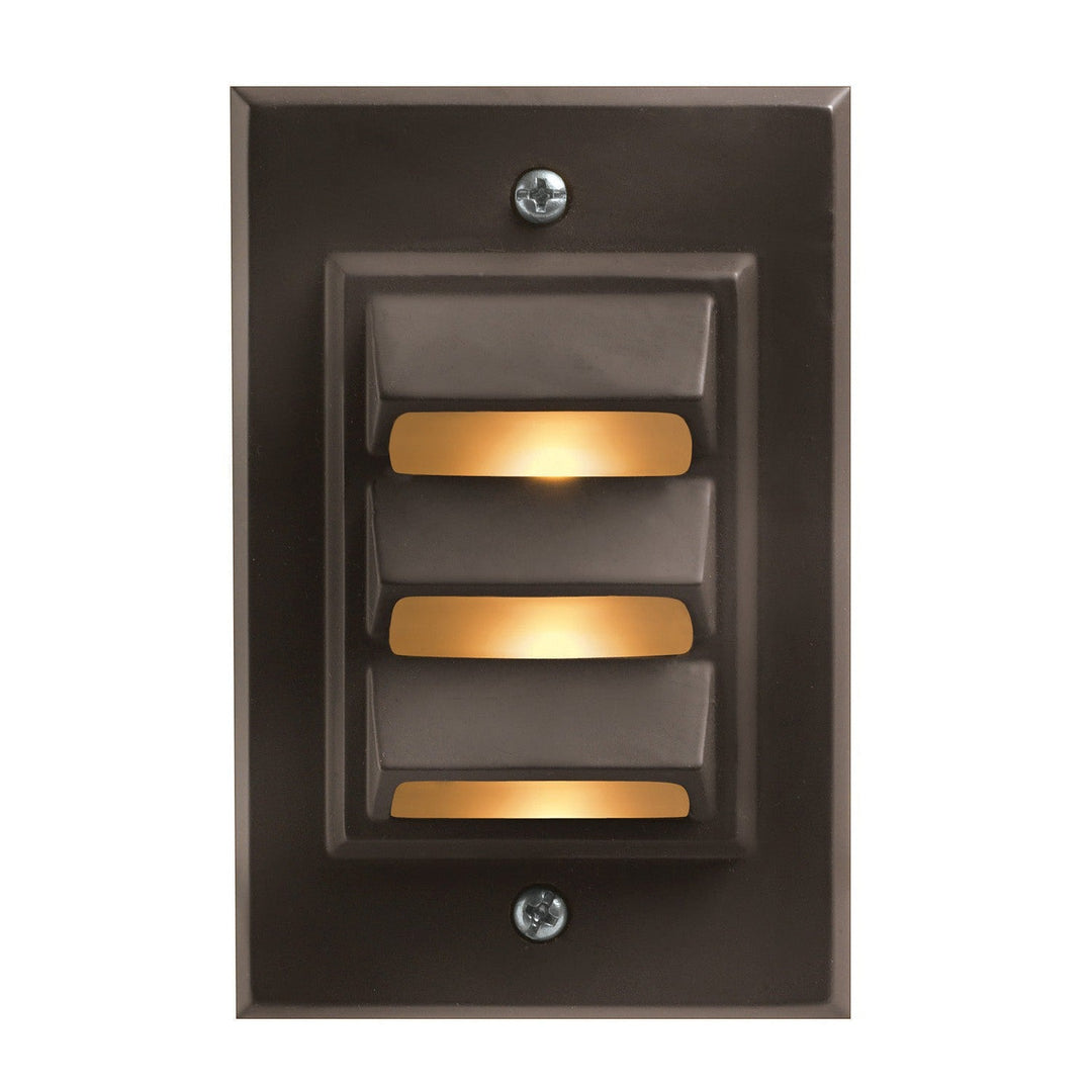 Hinkley Lighting 1542BZ-LED  Vertical Deck Light Landscape Light Bronze