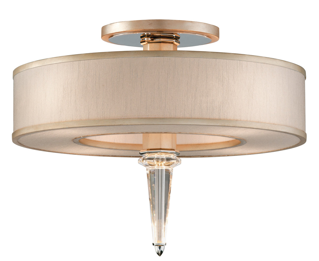 Corbett Harlow 166-34-WSL/SS Ceiling Light - Tranquility Silver Leaf