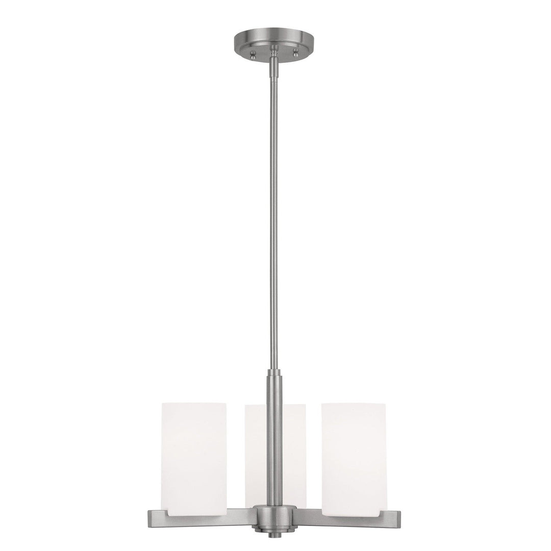 Livex Astoria 1323-91 Chandelier Light - Brushed Nickel