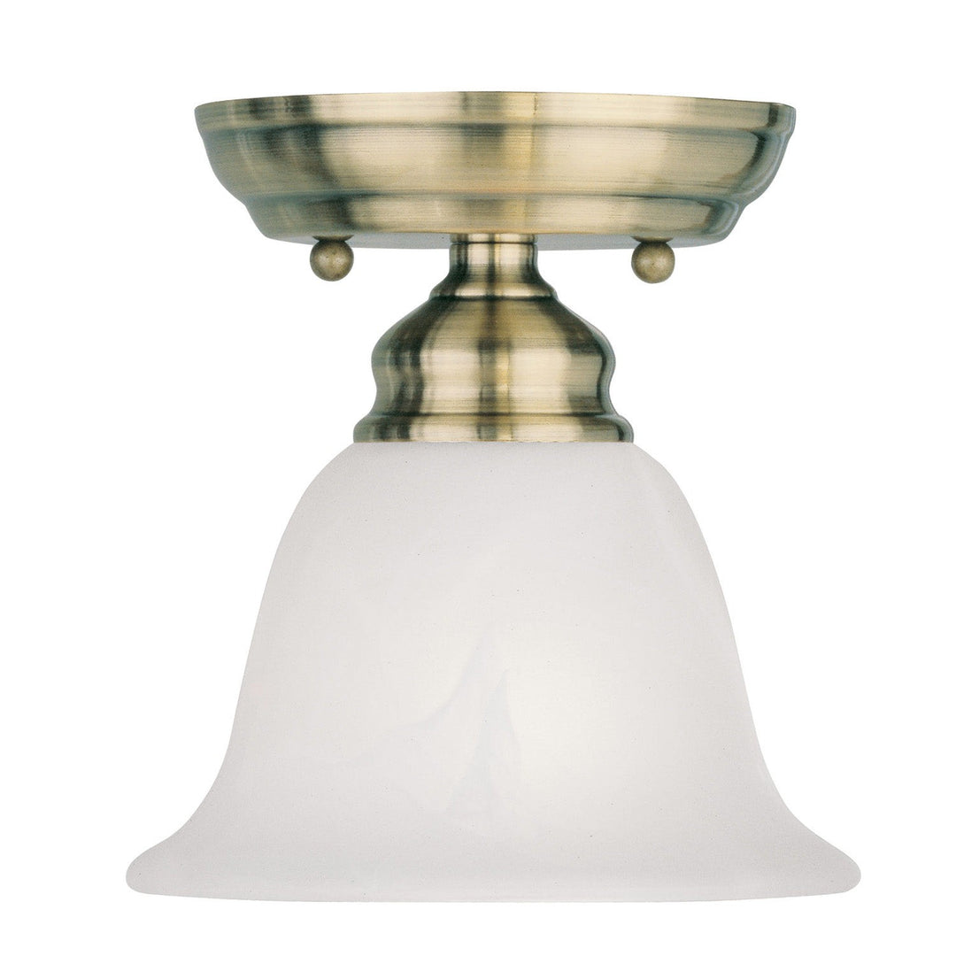 Livex Essex 1350-01 Ceiling Light - Antique Brass