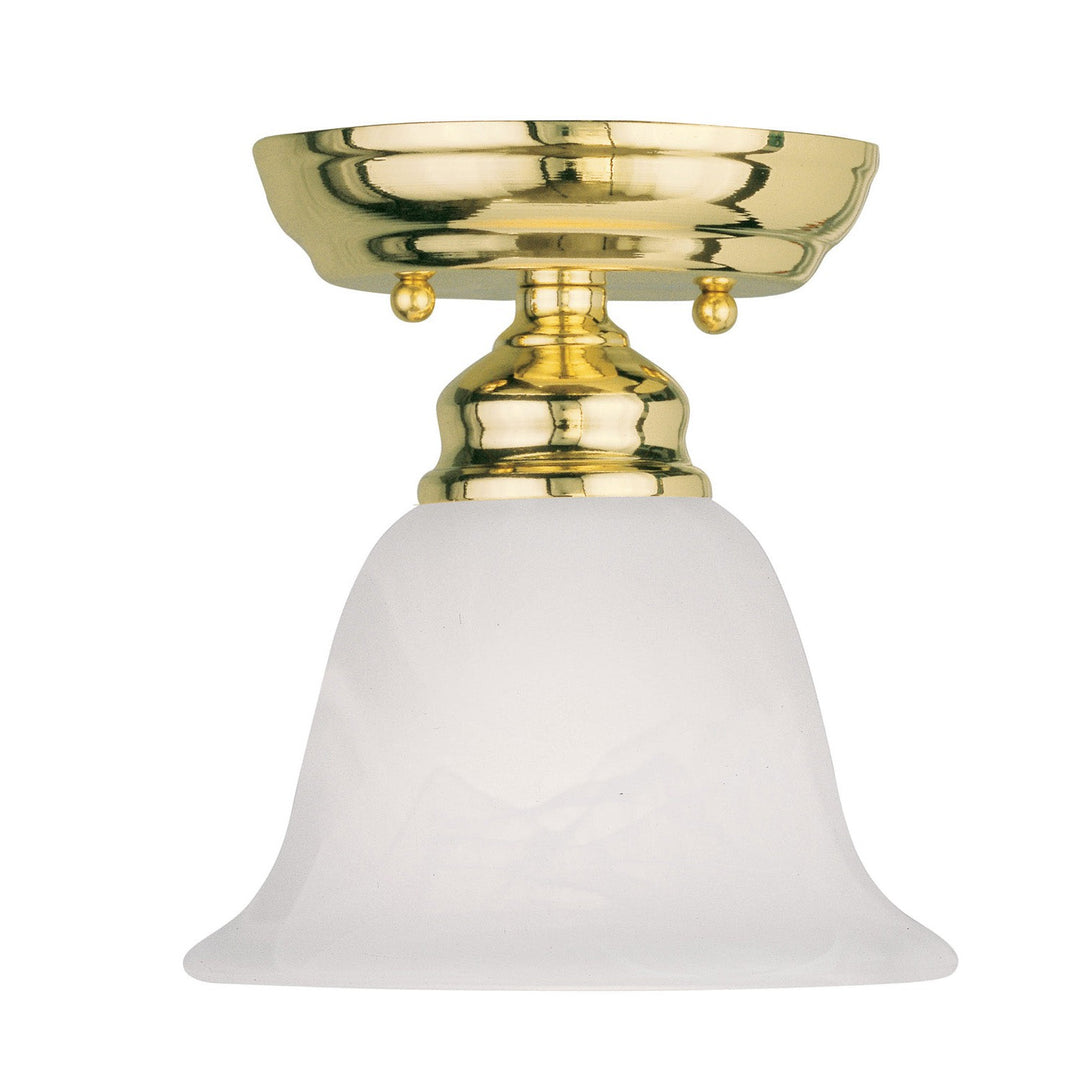 Livex Essex 1350-02 Ceiling Light - Polished Brass