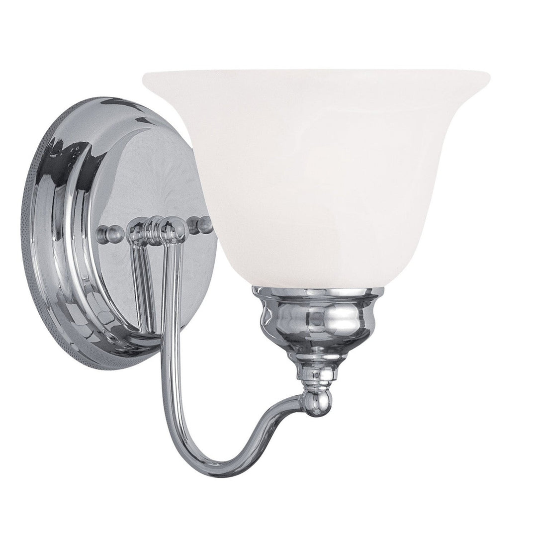 Livex Essex 1351-05 Wall Sconce Light - Polished Chrome