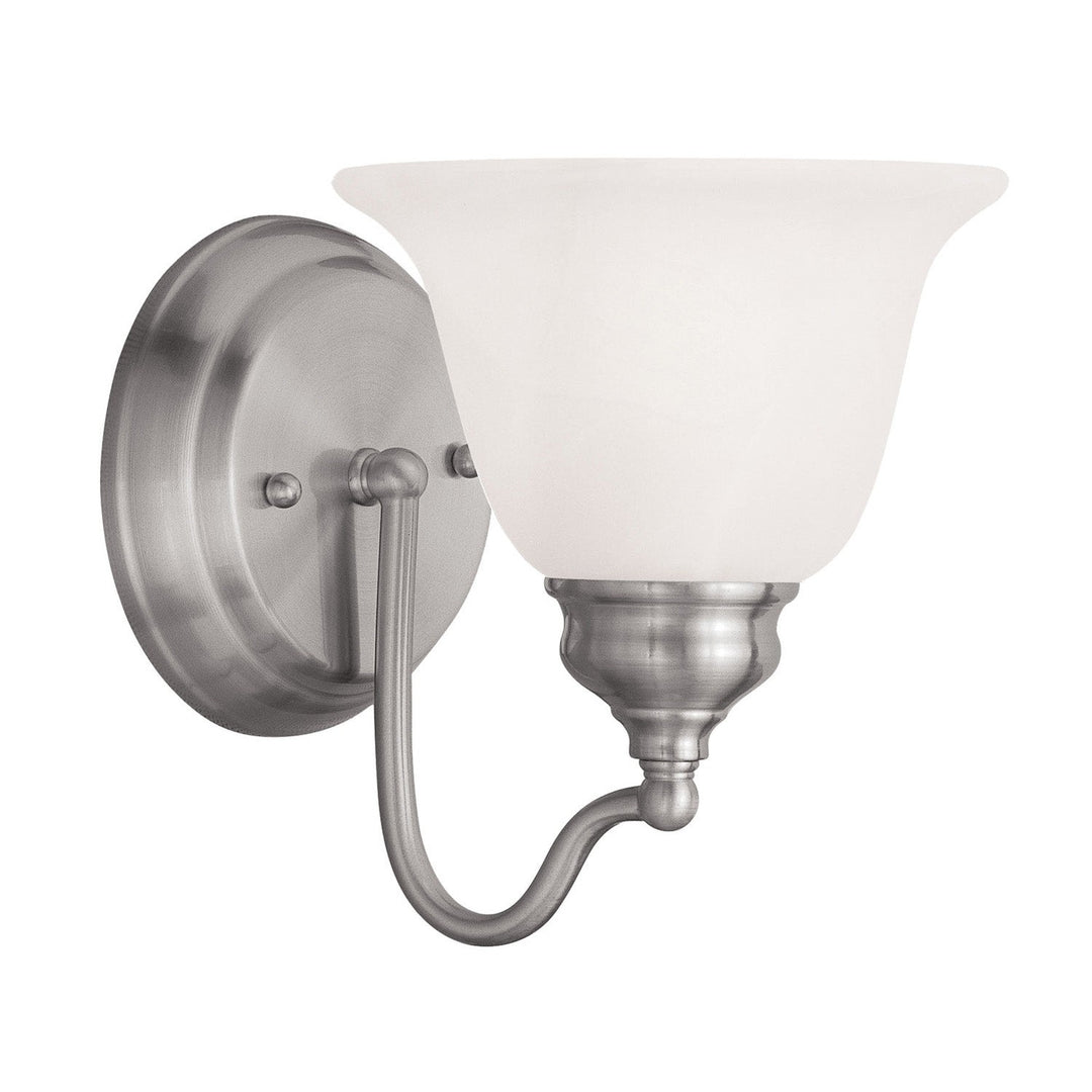 Livex Essex 1351-91 Wall Sconce Light - Brushed Nickel