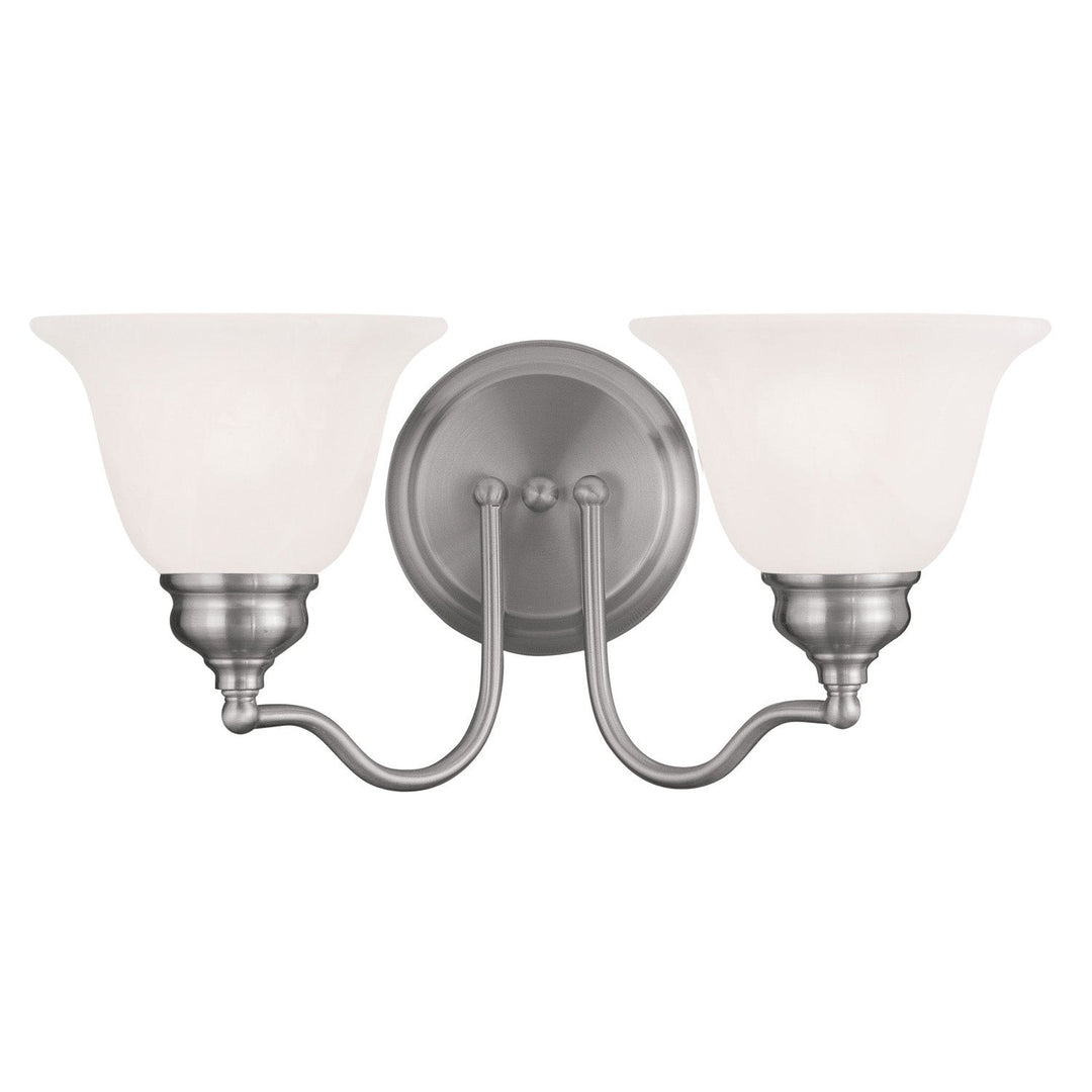 Livex Essex 1352-91 Bath Vanity Light 16 in. wide - Brushed Nickel