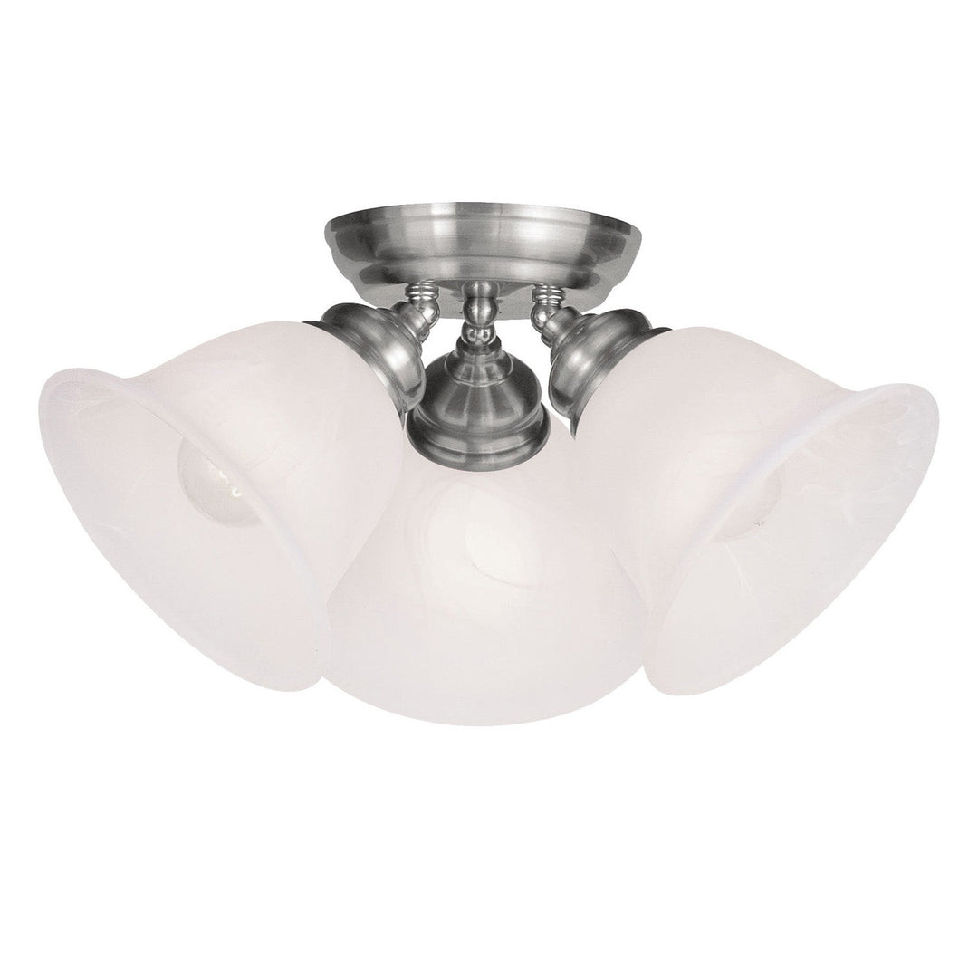 Livex Essex 1358-91 Ceiling Light - Brushed Nickel