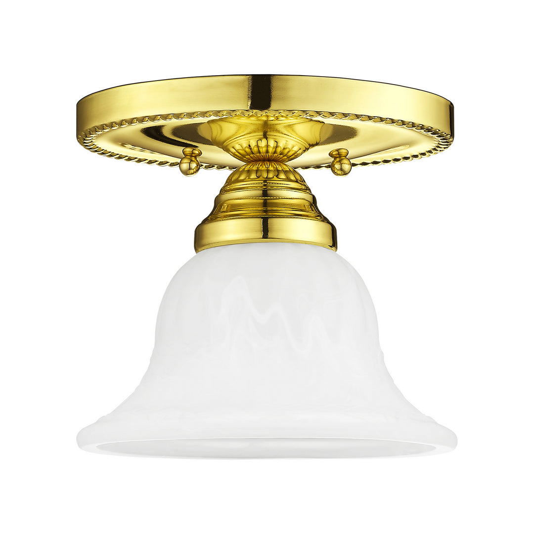 Livex Edgemont 1530-02 Ceiling Light - Polished Brass