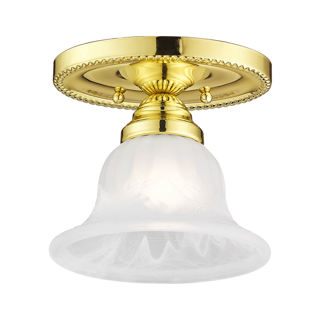 Livex Edgemont 1530-02 Ceiling Light - Polished Brass