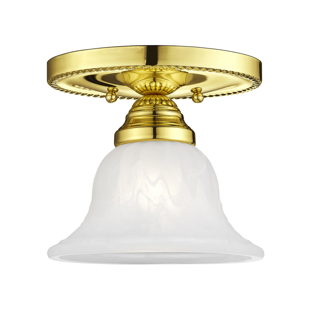 Livex Edgemont 1530-02 Ceiling Light - Polished Brass