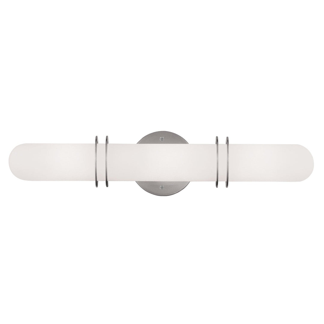 Livex Pelham 1903-91 Bath Vanity Light 20 in. wide - Brushed Nickel