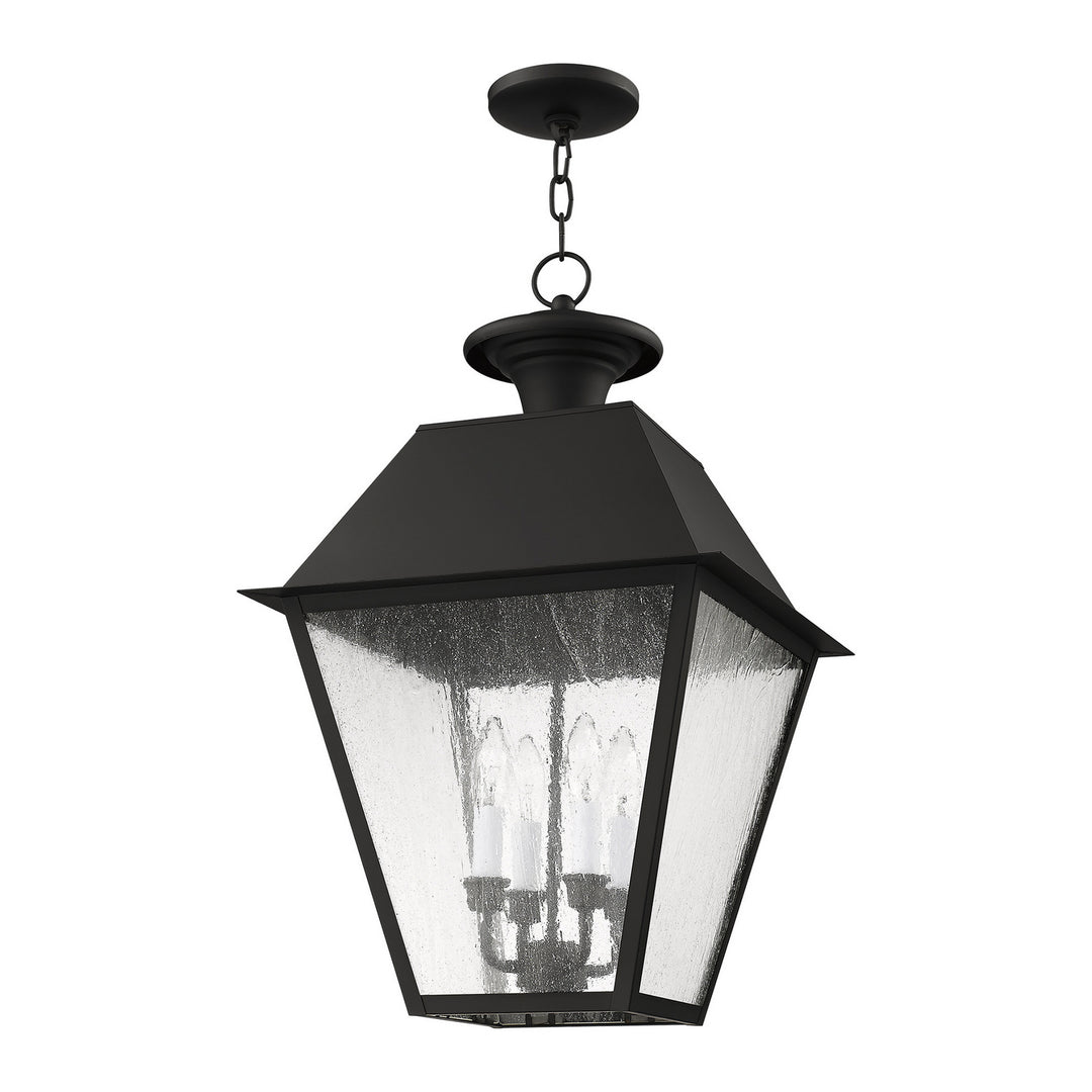 Livex Lighting 2174-04  Mansfield Outdoor Black