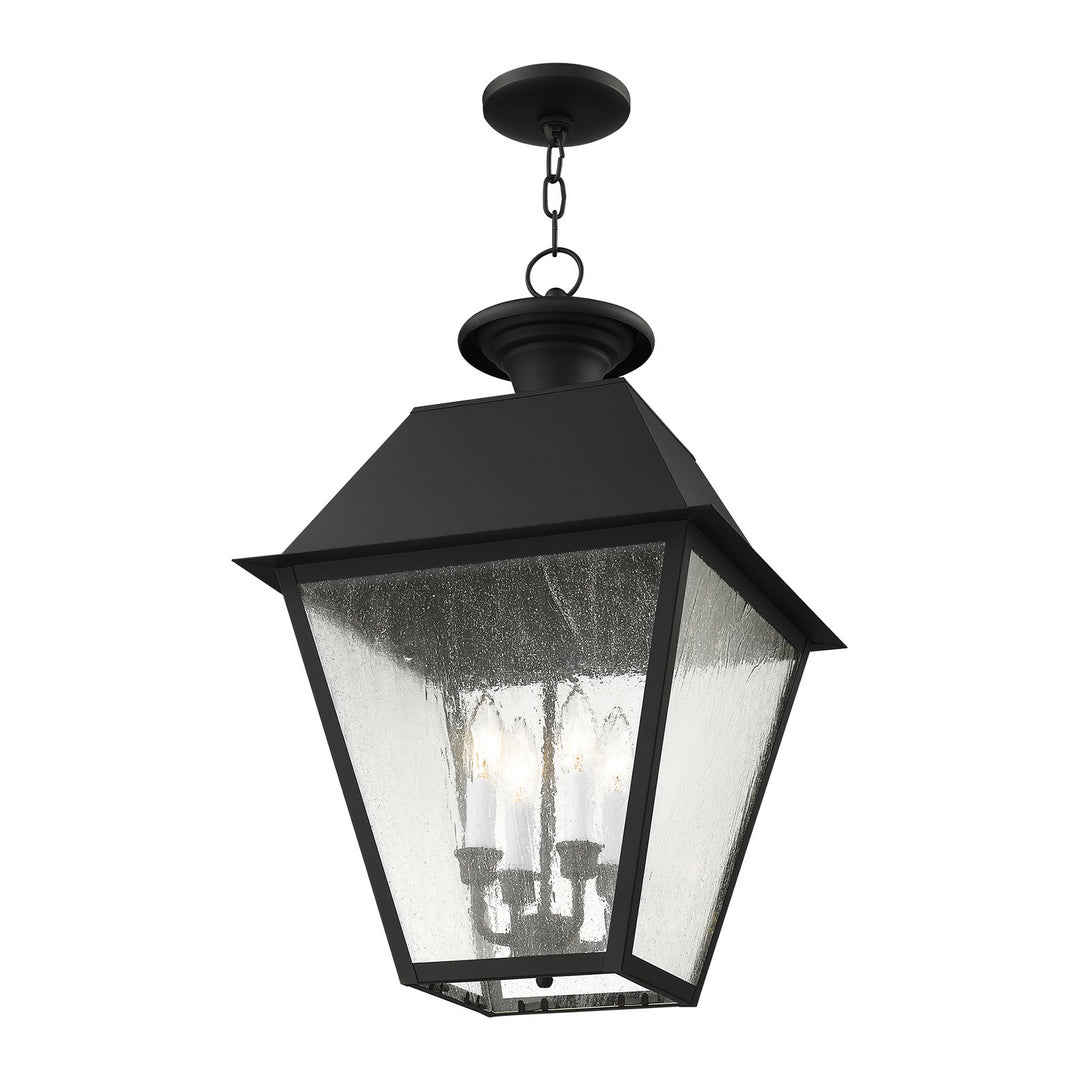 Livex Lighting 2174-04  Mansfield Outdoor Black